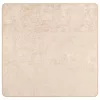  Szőnyeg Nyomtatás Krém 100 x 100 cm Poliészter és PVC
