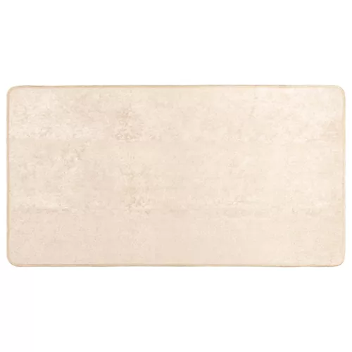  Szőnyeg Nyomtatás Krém 200 x 100 cm Poliészter és PVC