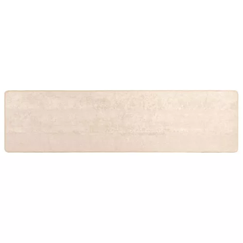  Szőnyeg Nyomtatás Krém 250 x 100 cm Poliészter és PVC