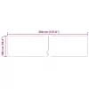  Szőnyeg futó MARSA Krém 100 x 350 cm Poliészter és PVC