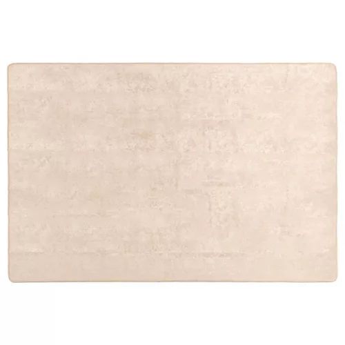  Szőnyeg Nyomtatás Krém 170 x 120 cm Poliészter és PVC