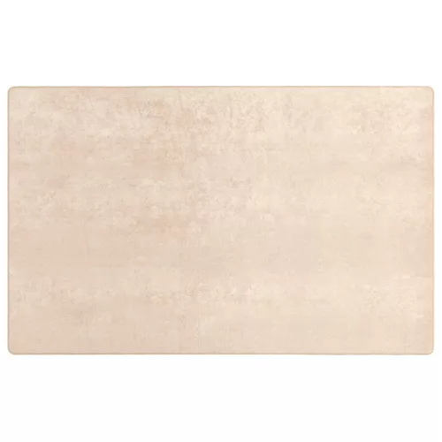  Szőnyeg Nyomtatás Krém 230 x 150 cm Poliészter és PVC