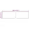  Szőnyeg futó MARSA Bézs 80 x 300 cm Poliészter és PVC