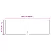 Szőnyeg futó MARSA Bézs 80 x 350 cm Poliészter és PVC