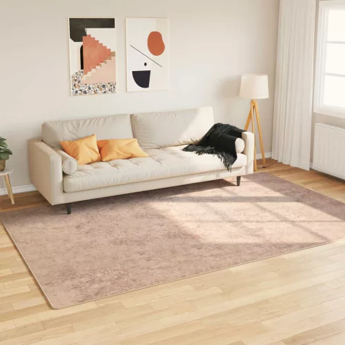  Szőnyeg futó MARSA Homokszín 190 x 300 cm Poliészter és PVC