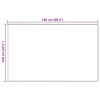  Szőnyeg futó MARSA Erdei zöld 230 x 150 cm Poliészter és PVC