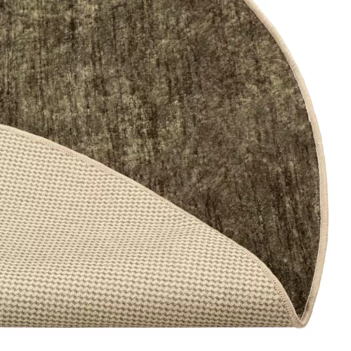  Szőnyeg futó MARSA Erdei zöld Ø 120 cm Poliészter és PVC