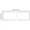 Szőnyeg futó MARSA Antracit 400 x 80 cm Poliészter és PVC