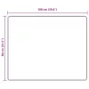  Szőnyeg futó MARSA Szürke 100 x 80 cm Poliészter és PVC