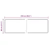  Szőnyeg futó MARSA Szürke 250 x 80 cm Poliészter és PVC
