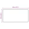  Szőnyeg futó MARSA Szürke 200 x 100 cm Poliészter és PVC