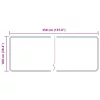  Szőnyeg futó MARSA Szürke 350 x 100 cm Poliészter és PVC