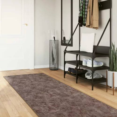  Szőnyeg futó MARSA Szürke 450 x 100 cm Poliészter és PVC