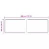  Szőnyeg futó MARSA Sokszínű 400 x 100 cm Poliészter és PVC
