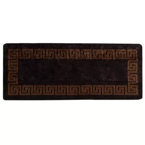  Szőnyeg futó MARSA Fekete 80 x 200 cm Poliészter és PVC