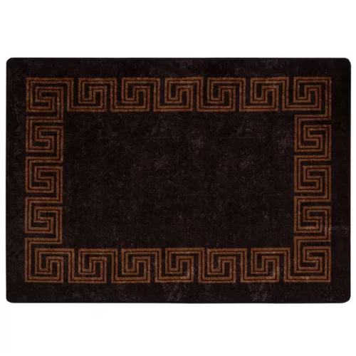  Szőnyeg futó MARSA Fekete 100 x 150 cm Poliészter és PVC