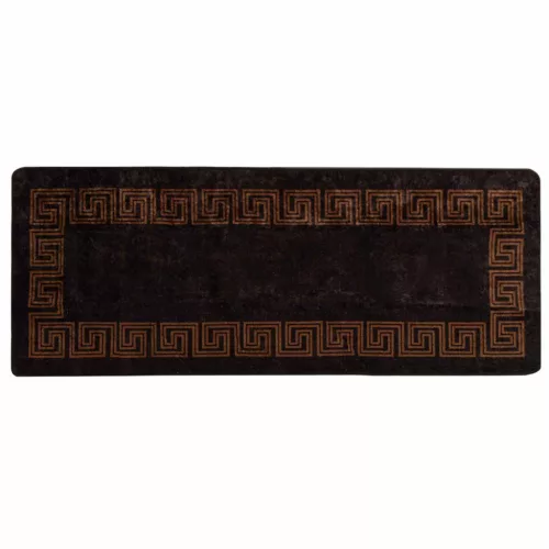  Szőnyeg futó MARSA Fekete 100 x 250 cm Poliészter és PVC