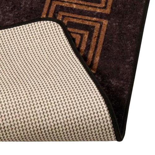  Szőnyeg futó MARSA Fekete 100 x 250 cm Poliészter és PVC