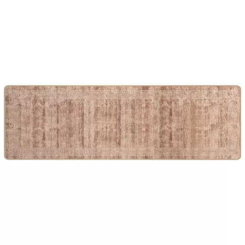  Szőnyeg futó MARSA Fehér 80 x 400 cm Poliészter és PVC