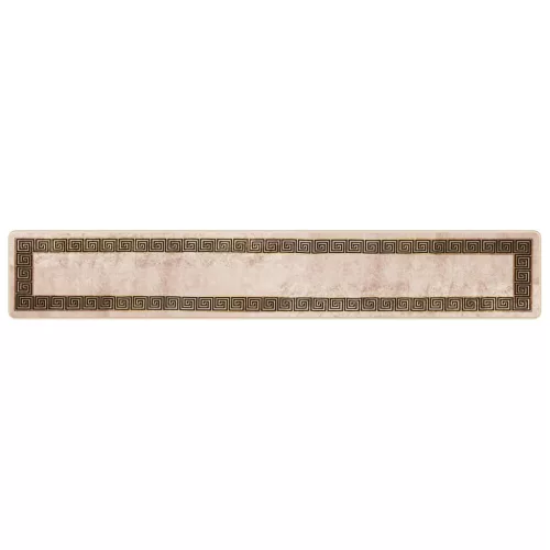  Szőnyeg futó MARSA Fekete 50 x 300 cm Poliészter és PVC