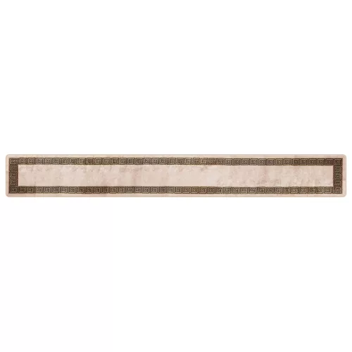  Szőnyeg futó MARSA Fekete 50 x 400 cm Poliészter és PVC