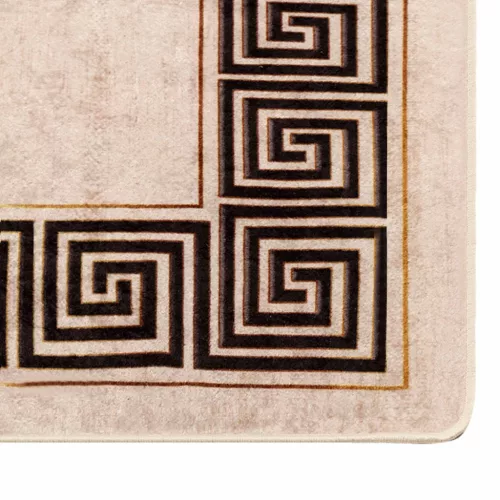  Szőnyeg futó MARSA Fekete 80 x 100 cm Poliészter és PVC