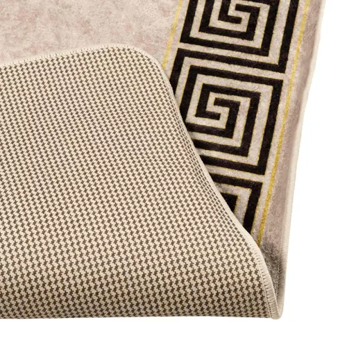  Szőnyeg futó MARSA Fekete 80 x 350 cm Poliészter és PVC