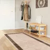  Szőnyeg futó MARSA Fekete 100 x 300 cm Poliészter és PVC