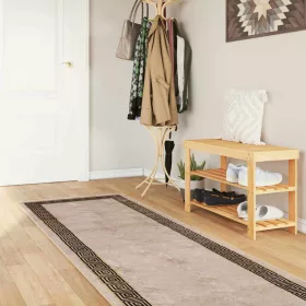    Szőnyeg futó MARSA Fekete 100 x 450 cm Poliészter és PVC