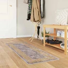    Szőnyeg futó MARSA Szürke 50 x 200 cm Poliészter és PVC