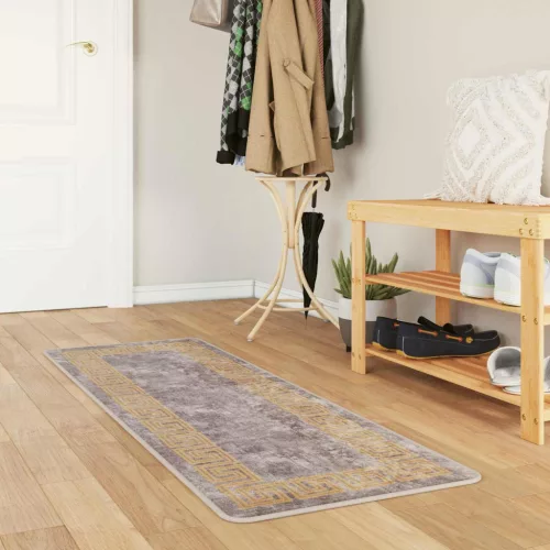  Szőnyeg futó MARSA Szürke 50 x 200 cm Poliészter és PVC