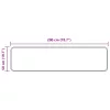  Szőnyeg futó MARSA Szürke 50 x 200 cm Poliészter és PVC