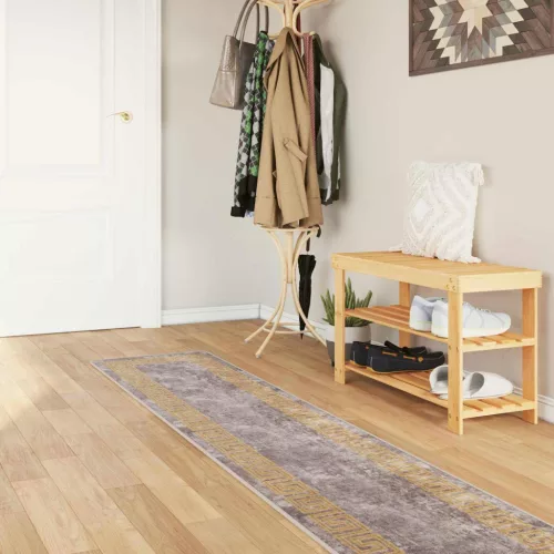  Szőnyeg futó MARSA Szürke 50 x 400 cm Poliészter és PVC