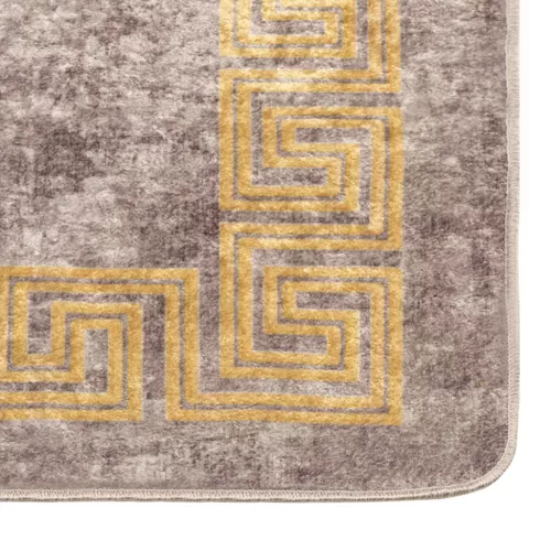  Szőnyeg futó MARSA Szürke 80 x 400 cm Poliészter és PVC