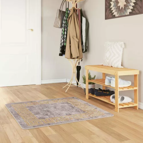  Szőnyeg futó MARSA Szürke 100 x 100 cm Poliészter és PVC