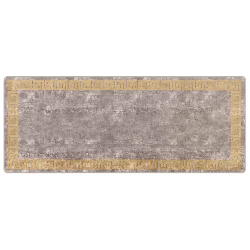  Szőnyeg futó MARSA Szürke 100 x 250 cm Poliészter és PVC