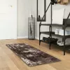  Szőnyeg futó MARSA Fekete 50 x 150 cm Poliészter és PVC