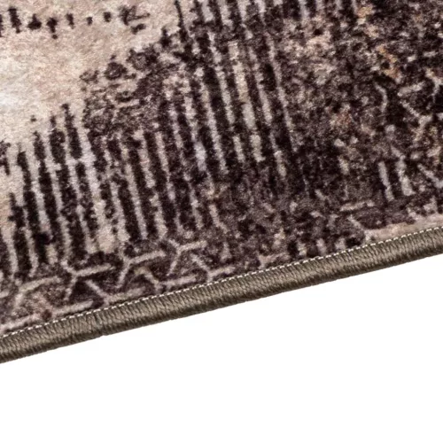  Szőnyeg futó MARSA Fekete 50 x 200 cm Poliészter és PVC