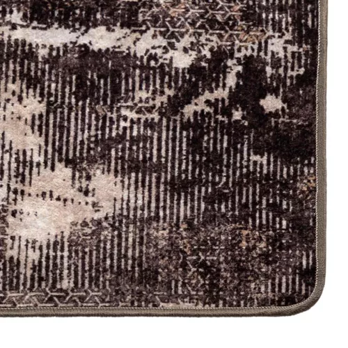  Szőnyeg futó MARSA Fekete 50 x 200 cm Poliészter és PVC