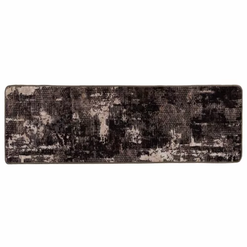  Szőnyeg futó MARSA Fekete 50 x 300 cm Poliészter és PVC
