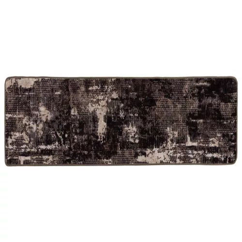 Szőnyeg futó MARSA Fekete 80 x 200 cm Poliészter és PVC