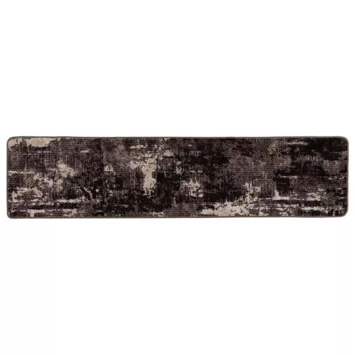  Szőnyeg futó MARSA Fekete 80 x 450 cm Poliészter és PVC
