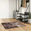  Szőnyeg futó MARSA Fekete 100 x 100 cm Poliészter és PVC