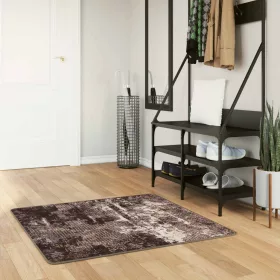   Szőnyeg futó MARSA Fekete 100 x 100 cm Poliészter és PVC