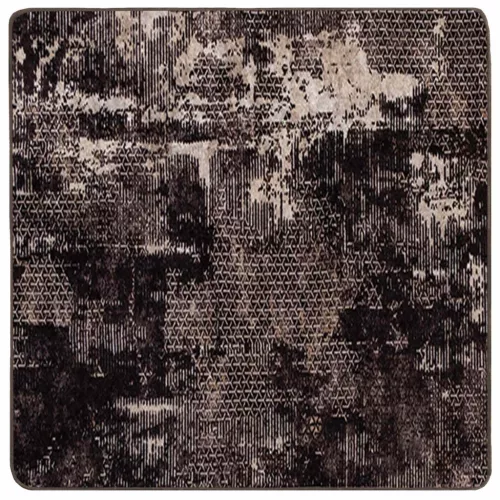  Szőnyeg futó MARSA Fekete 100 x 100 cm Poliészter és PVC
