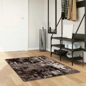    Szőnyeg futó MARSA Fekete 100 x 150 cm Poliészter és PVC