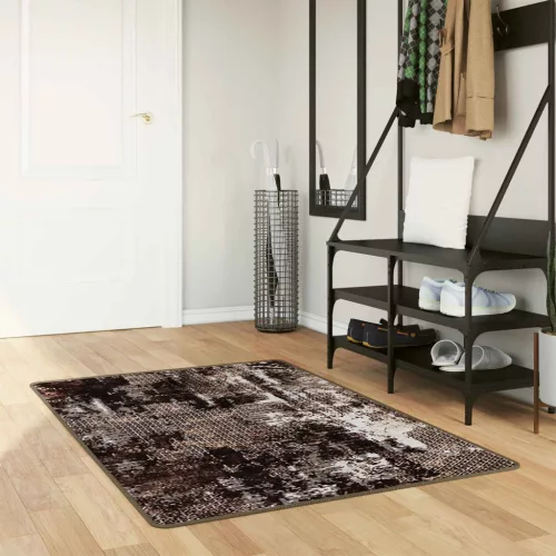  Szőnyeg futó MARSA Fekete 100 x 150 cm Poliészter és PVC