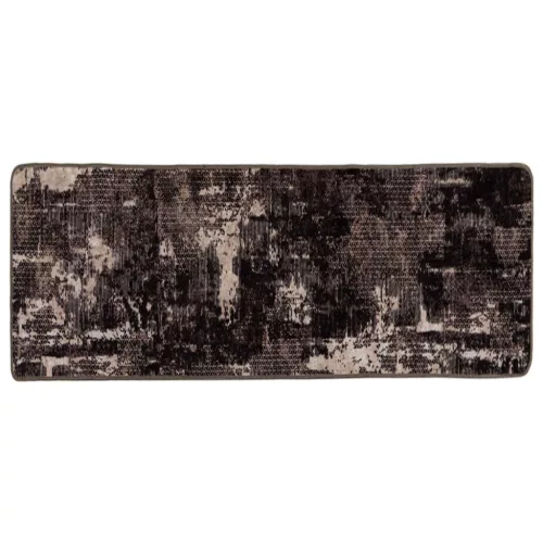  Szőnyeg futó MARSA Fekete 100 x 200 cm Poliészter és PVC