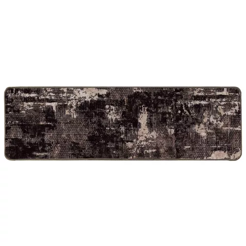  Szőnyeg futó MARSA Fekete 100 x 300 cm Poliészter és PVC