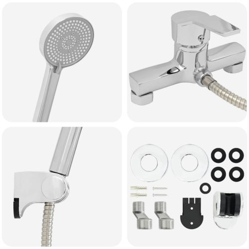  Zuhanyfej Készlet Króm G 1 / 2 hüvelyk Bronz